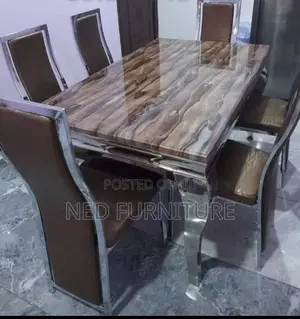 Quality Animal Leg Dining Table by 6 Seaters