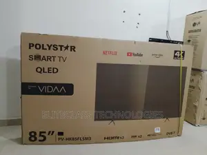 Polystar 85” Smart Standard LED Ultra HD TV