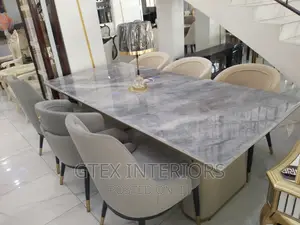 Marble Dinning Table Set