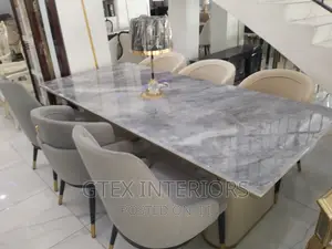 Marble Dinning Table Set