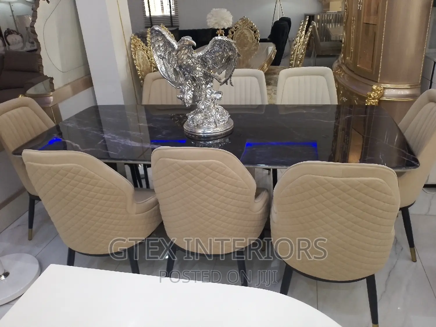 Marble Dinning Table Set