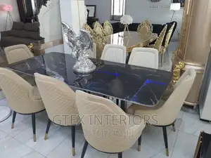 Marble Dinning Table Set