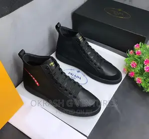 Prada Ankle Sneaker Shoe for Men's