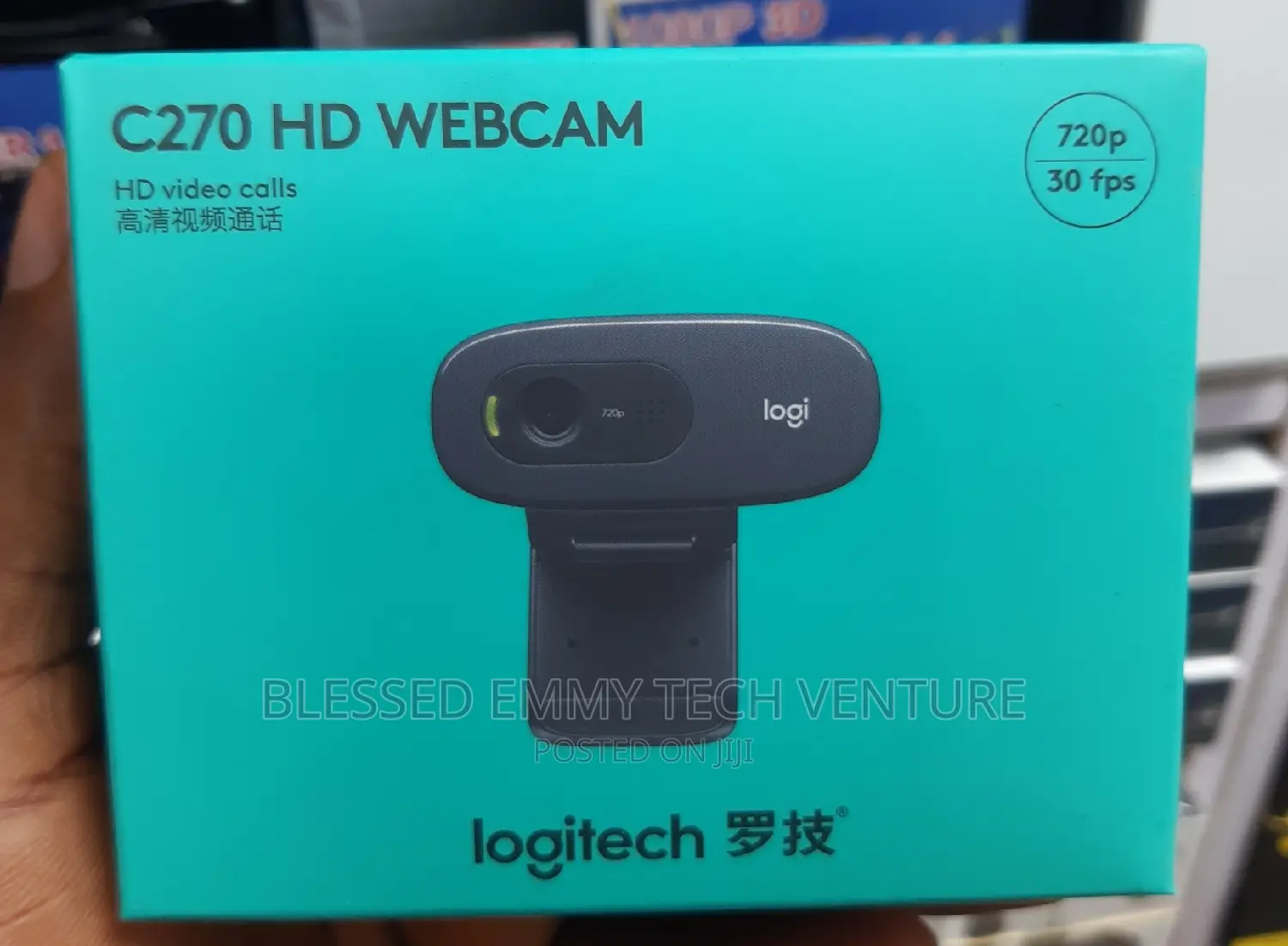 Logitech C920 Hd Pro Webcam - Black