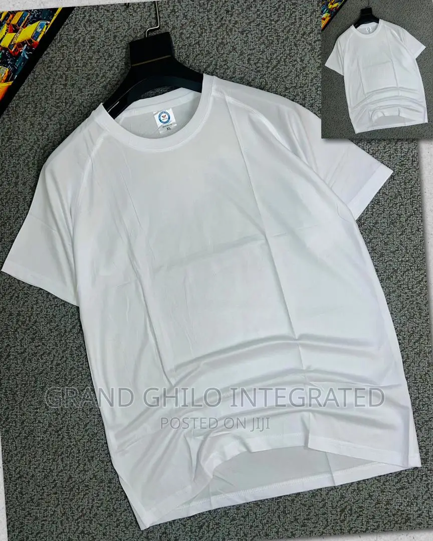 High Quality Plain Jersey White