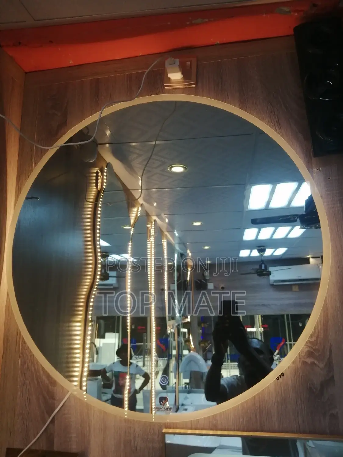 80x80 LED Mirror