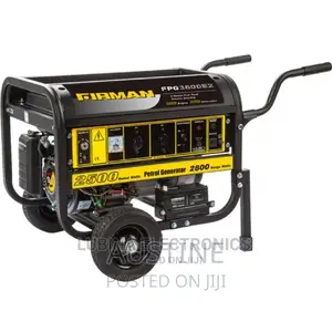 Brand New Sumec Firman(Spg3800e2)2.8kva Generator>>Copper>>