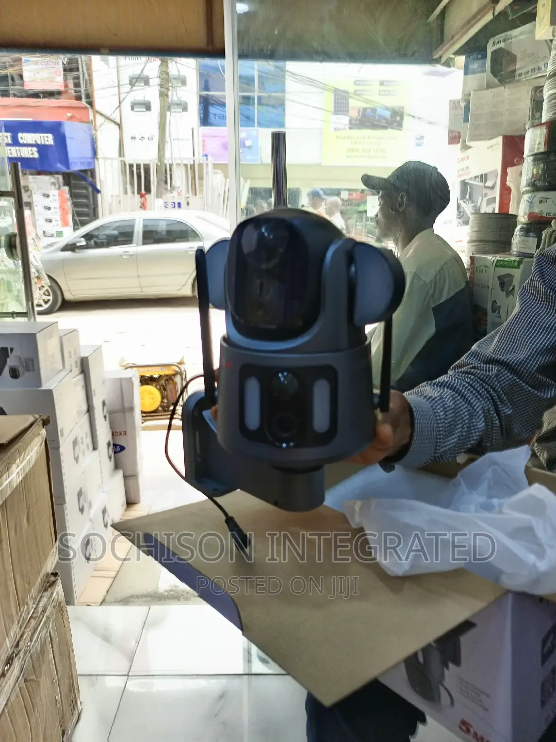 Ubox 4g Dual Lens 8mp Solar PTZ Camera
