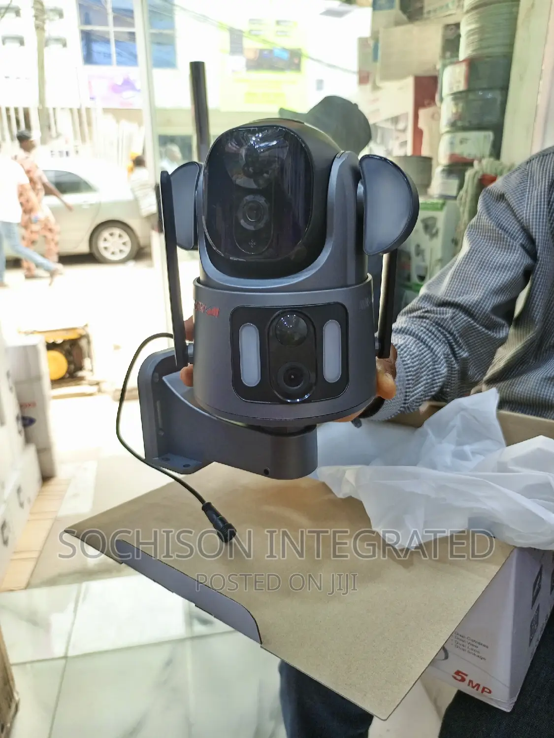 Ubox 4g Dual Lens 8mp Solar PTZ Camera