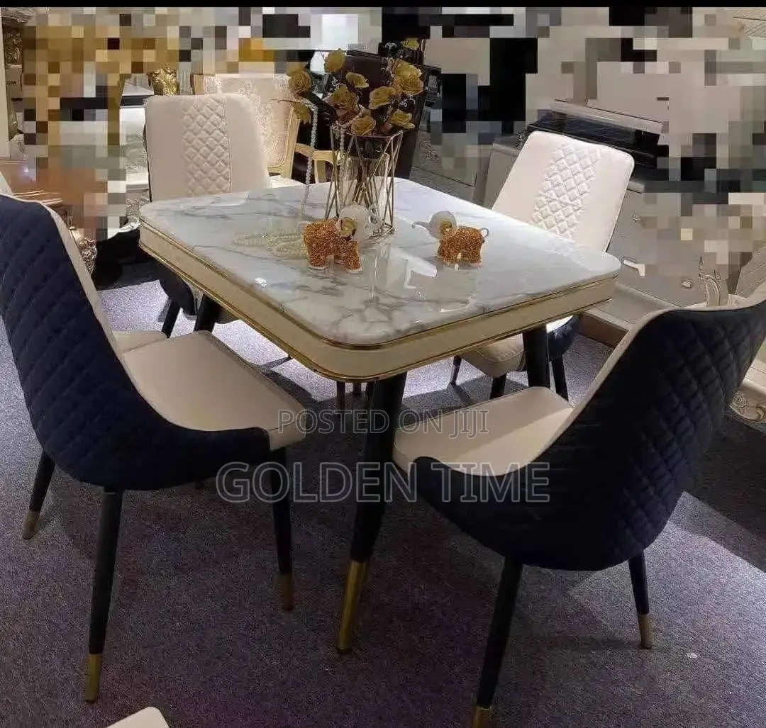 Executive Marble Dining Set
