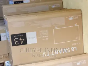 Original 43" LG Smart Television in Stock