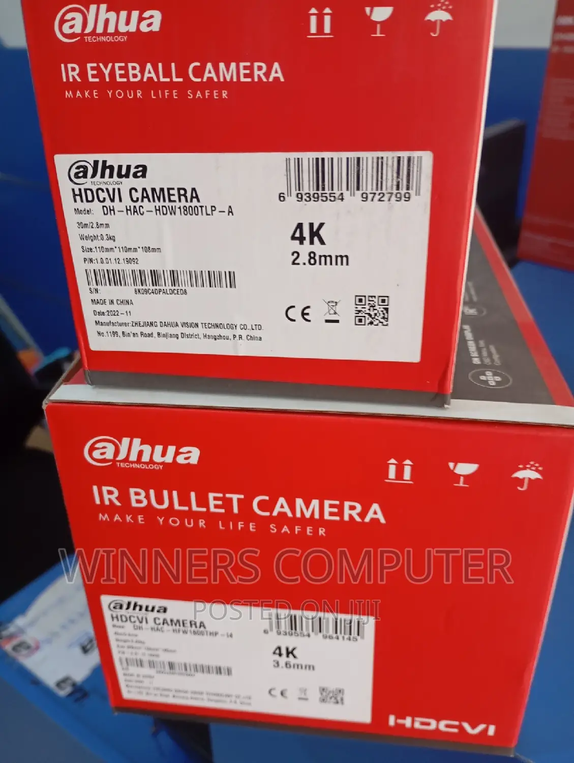 Dahuha 8mp Analog Camera