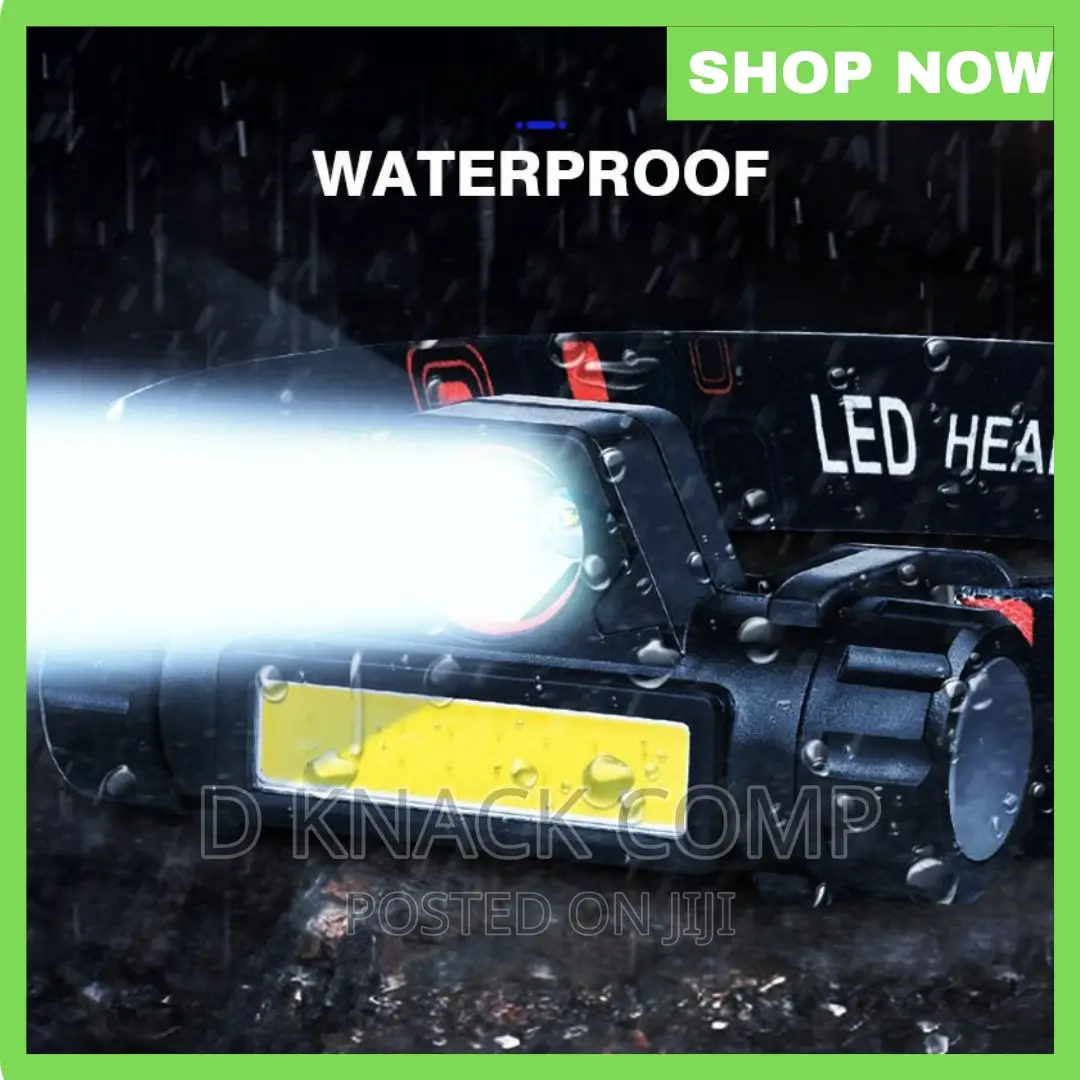 Super Bright LED Rechargeable Headlamp/Headlight Waterproof