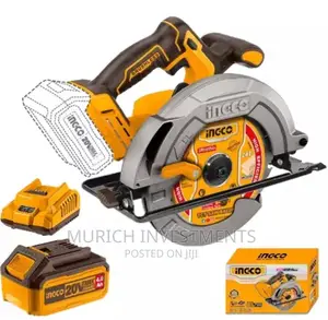 INGCO 20V Cordless Circular Saw Diameter 185mm, Brushless