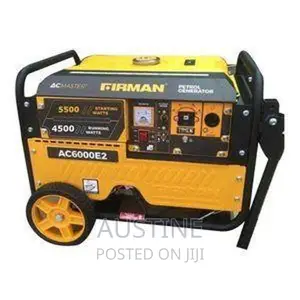 Brand New Sumec Firman(Ac6000e2)4.5kva Generator>>Copper>>