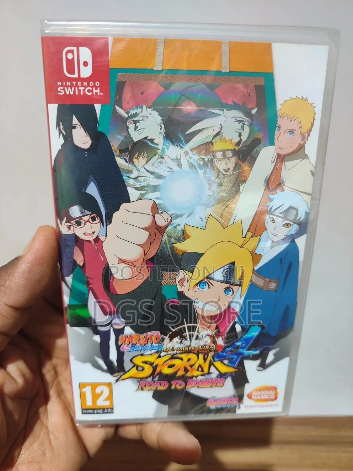 Nintendo Switch Ultimate Ninja Storm 4 Road to Boruto Game