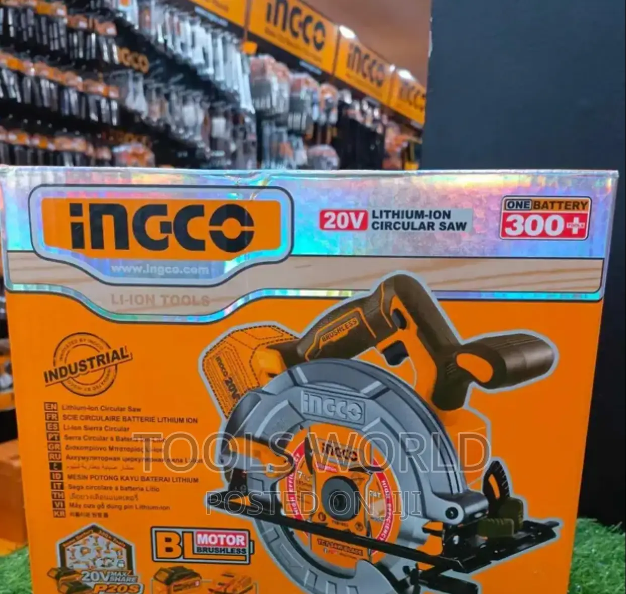 INGCO 20V Cordless Brushless Circular Saw