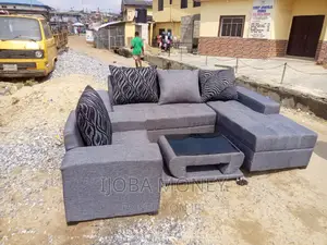 Luxury L Shaped With Single and Center Table