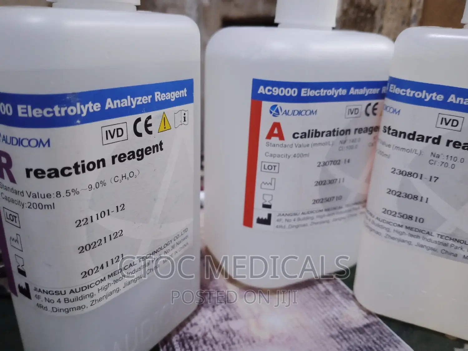 A Calibration Reagent in Lagos Island (Eko) Medical Supplies