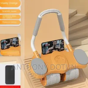 4 Wheel Automatic Rebound Abdominal Wheel Push-Up Abdominal