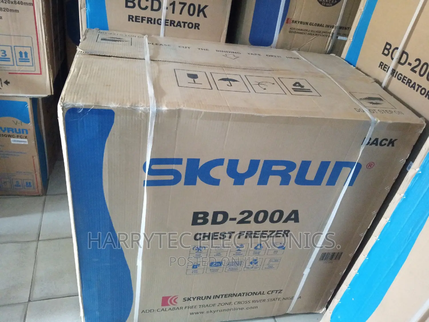 Skyrun Deep Freeze 200litrs