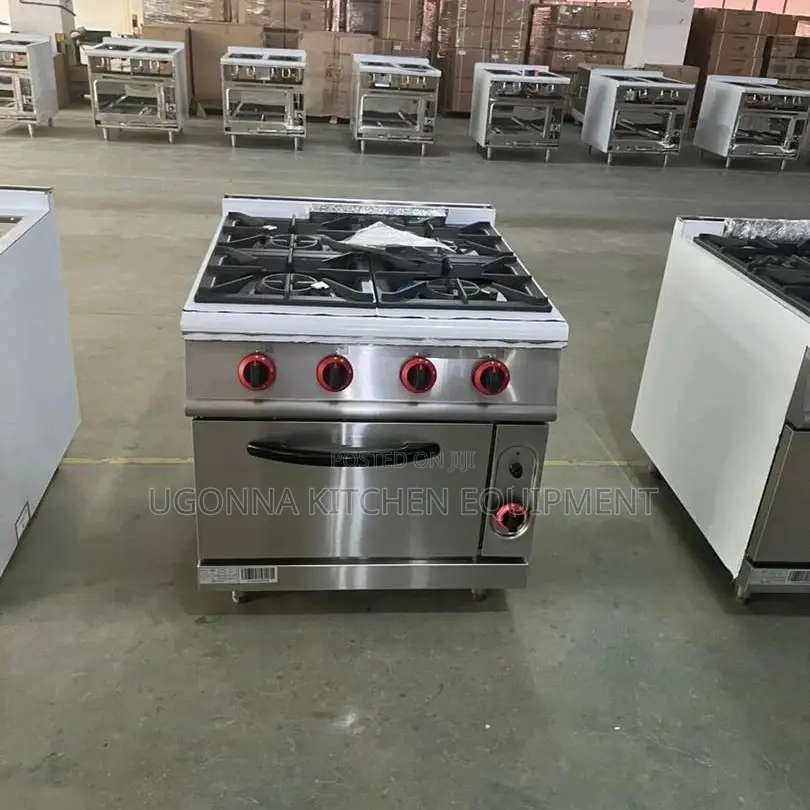 4 Burner Industrial Gas Cooker With Oven in Ojo Restaurant & Catering