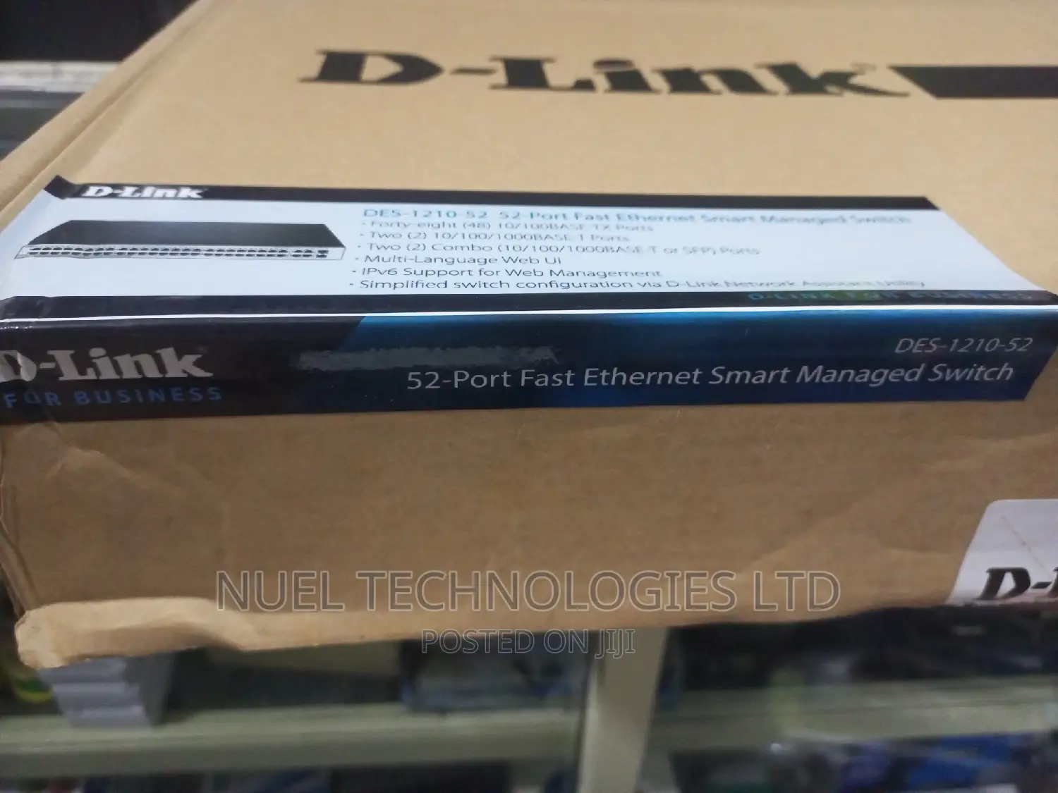 D-Link 52-Port Fast Ethernet Smart Managed Switch