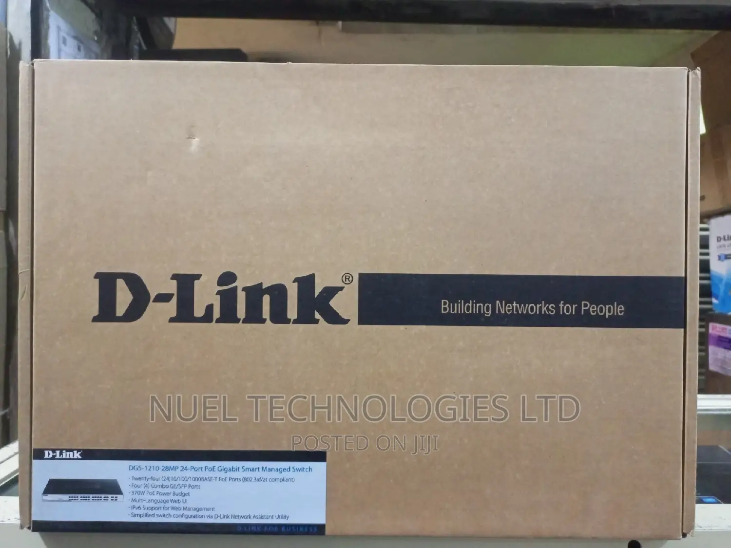 D-Link 24-Port Poe Gigabit Smart Managed Switch