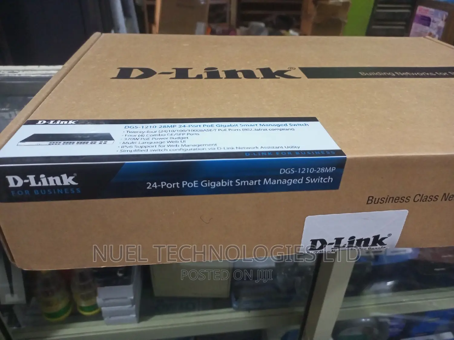 D-Link 24-Port Poe Gigabit Smart Managed Switch