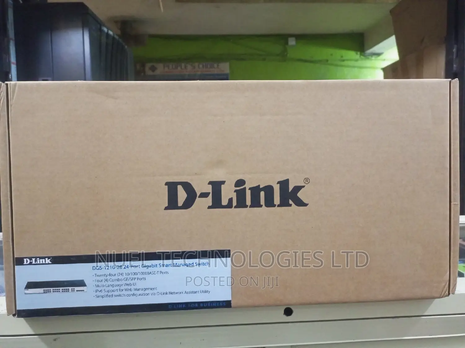 D-Link 24-Port Gigabit Smart Managed Switch