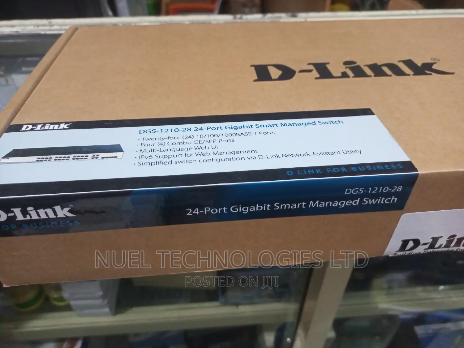 D-Link 24-Port Gigabit Smart Managed Switch