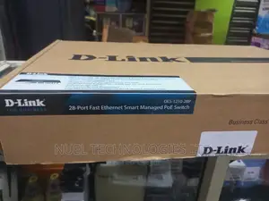 D-Link 28-Port Poe Fast Ethernet Smart Managed Switch