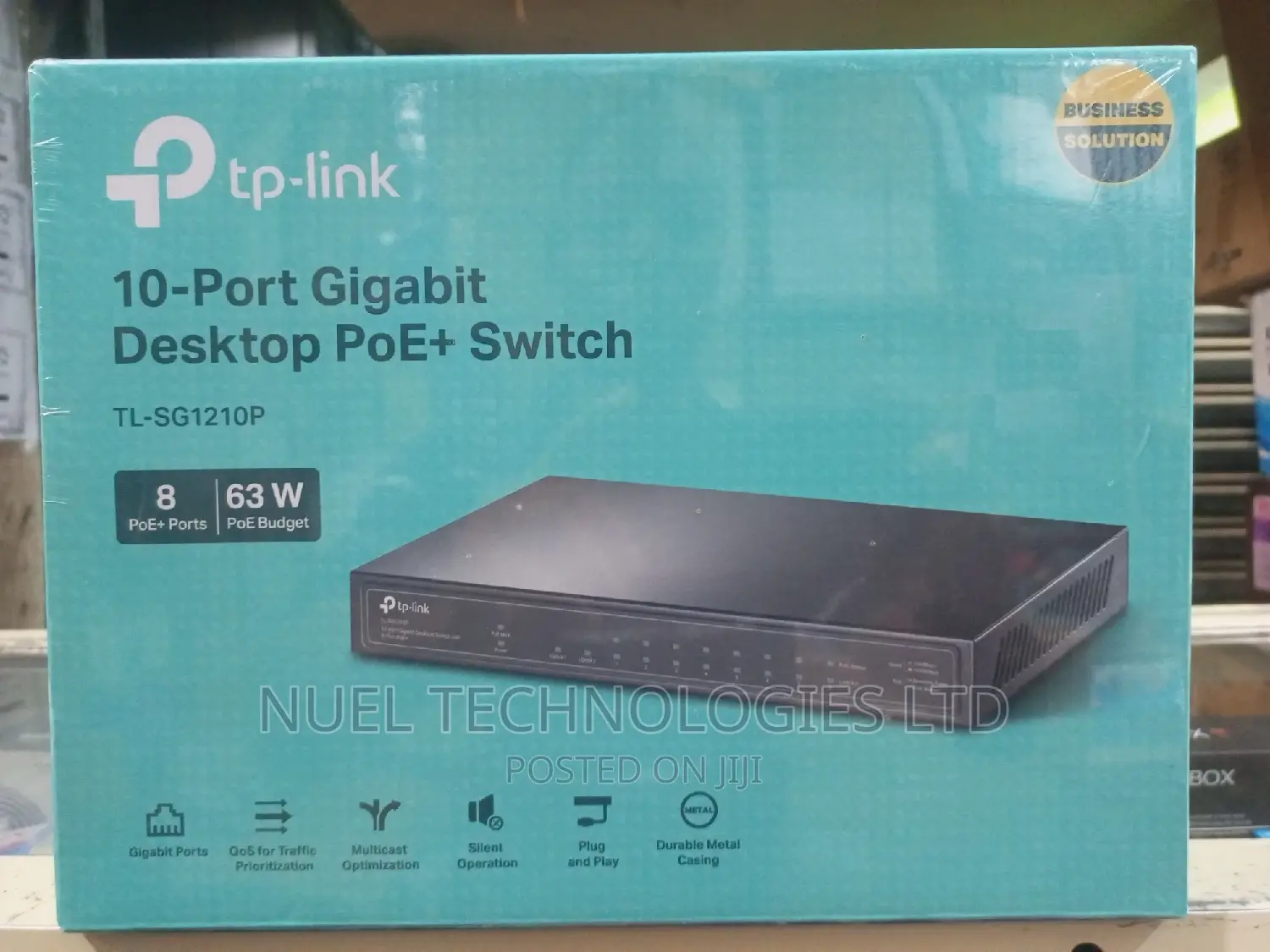 Tp-Link 10-Port Gigabit Desktop Poe+ Switch