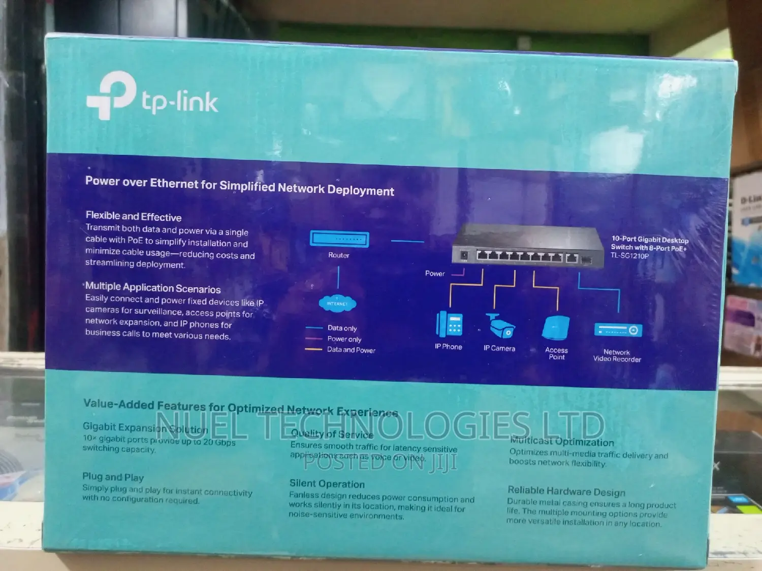 Tp-Link 10-Port Gigabit Desktop Poe+ Switch