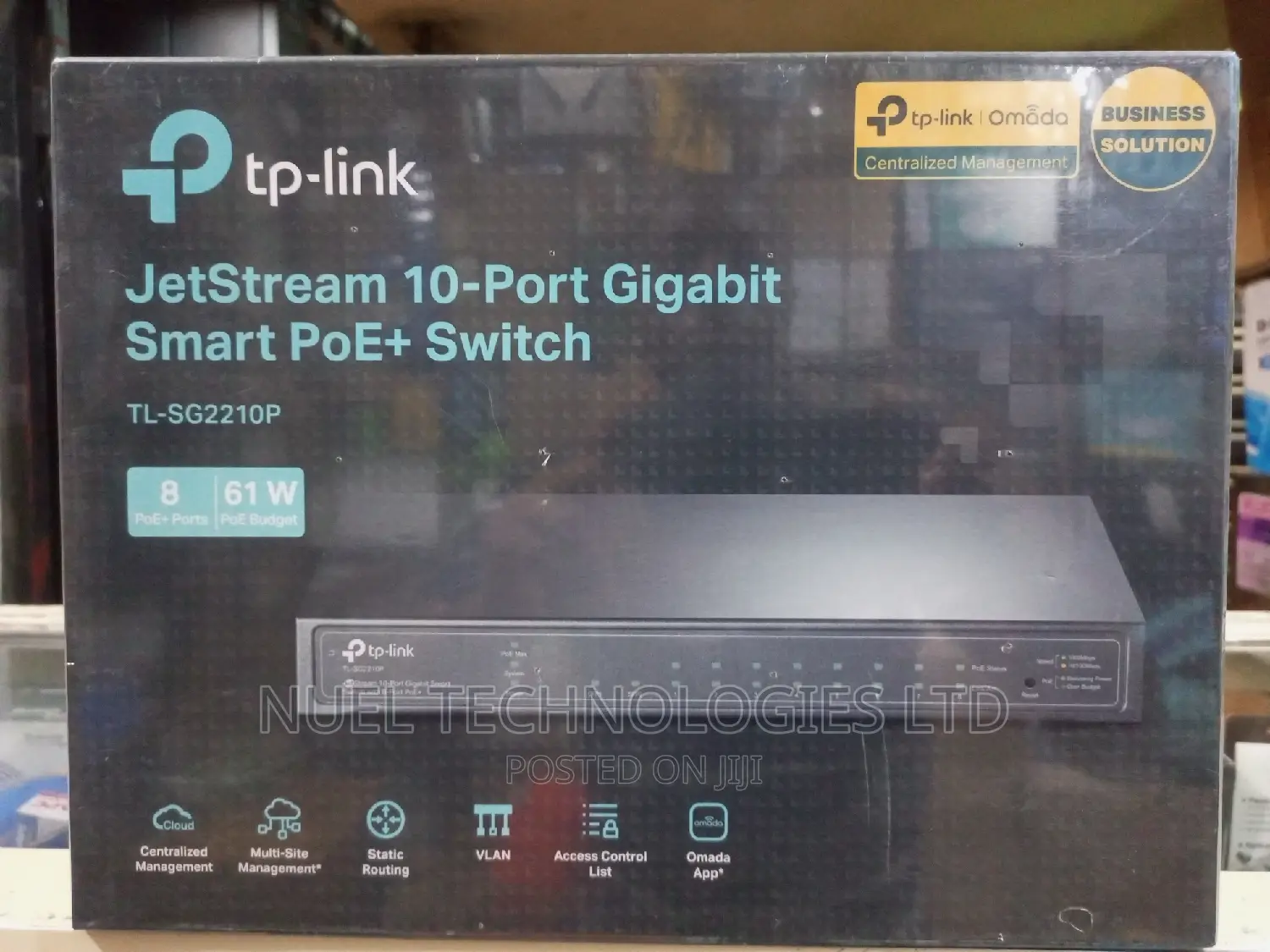 Tp-Link Jetstream 10-Port Gigabit Smart Poe+ Switch in Ikeja ...