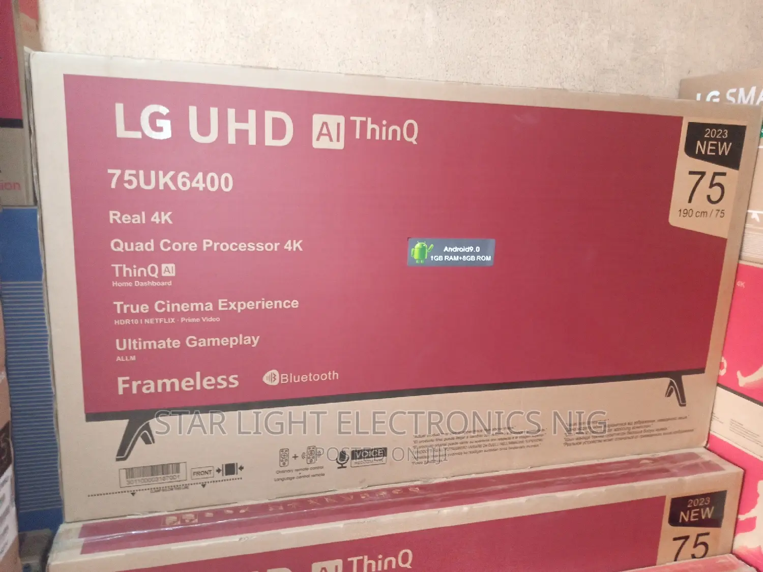 75 Inches Smart TV LG Original