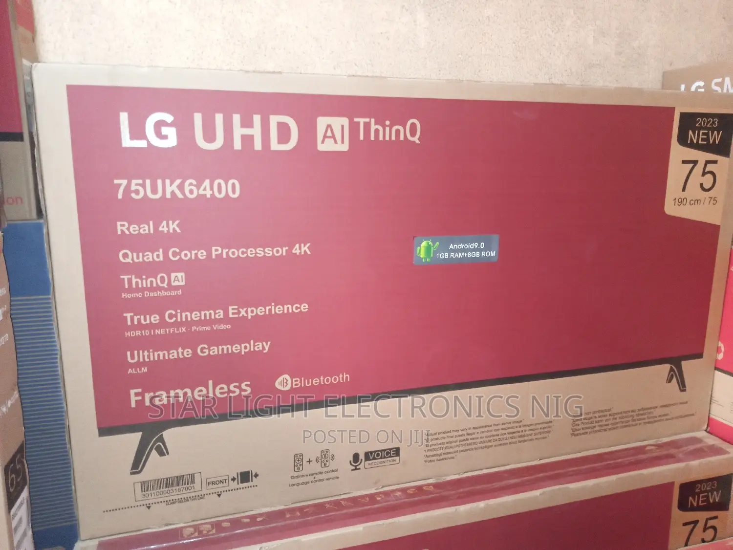 75 Inches Smart TV LG Original