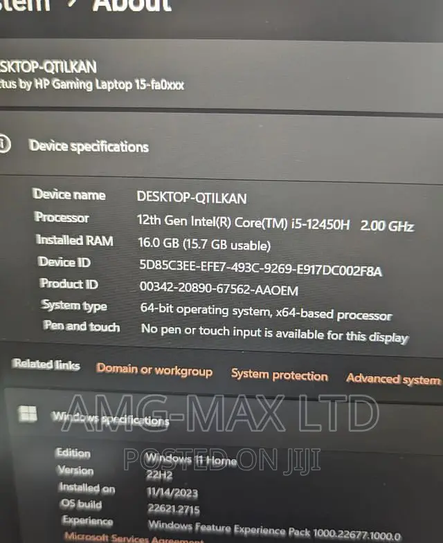 Laptop HP Victus 15 16GB Intel Core I5 SSD 512GB