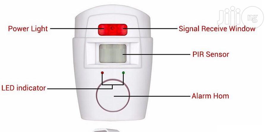 105db Motion Sensor Detector Alarm Wireless Infrared