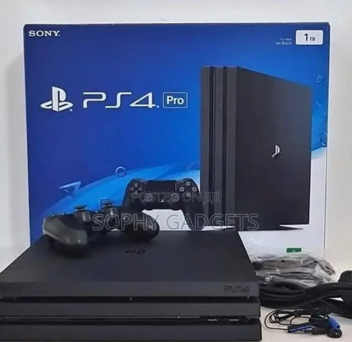 UK Used PS4 Pro ITB With Two Controllers