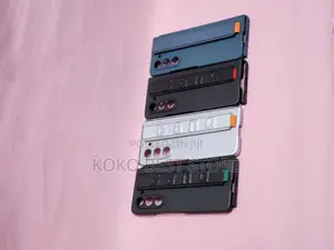 Samsung Galaxy Fold 5 With Strap and Screen Guide
