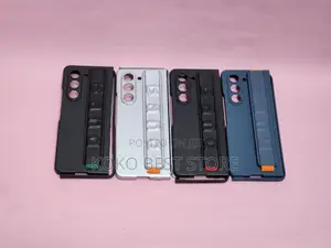 Samsung Galaxy Fold 5 With Strap and Screen Guide