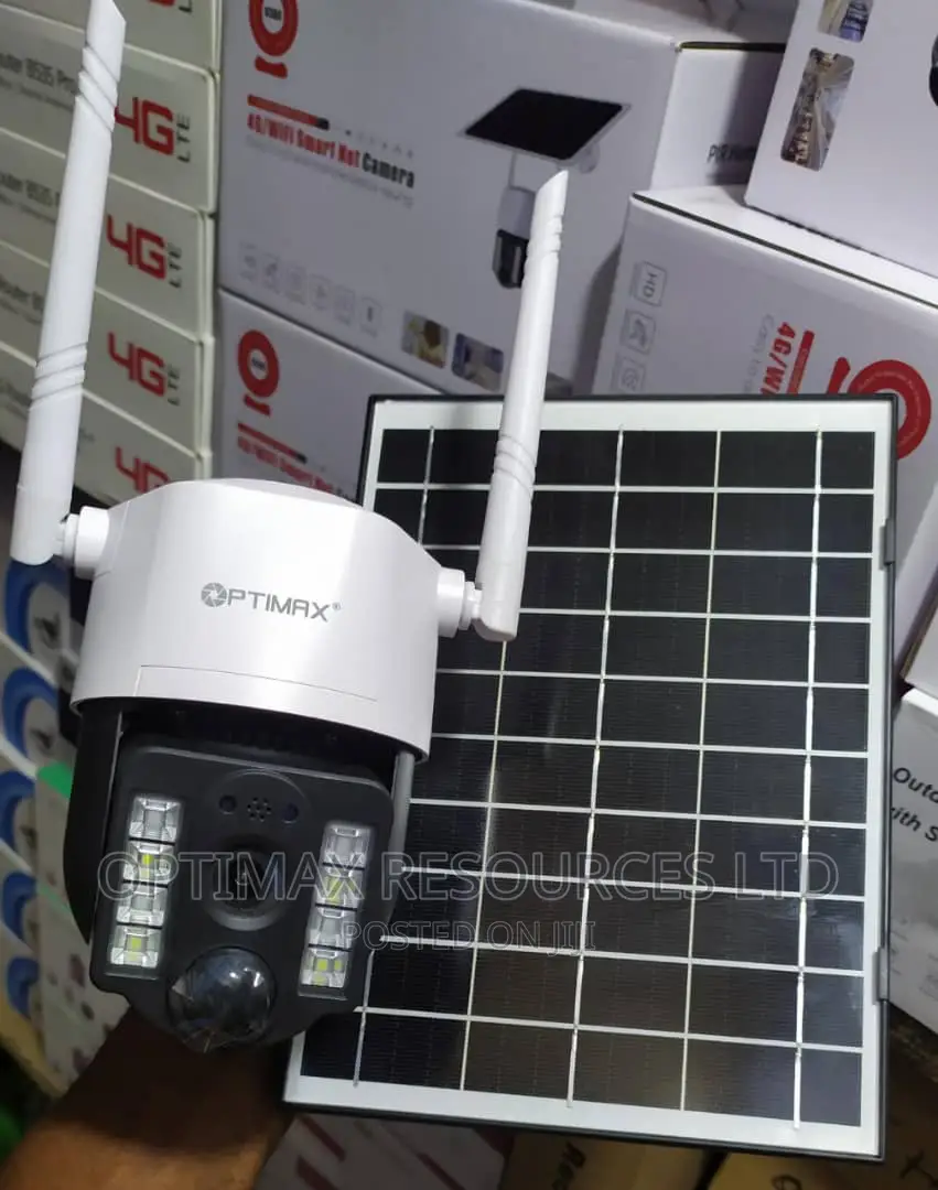 V380 App 4g PTZ Solar Camera With Human Autotracking