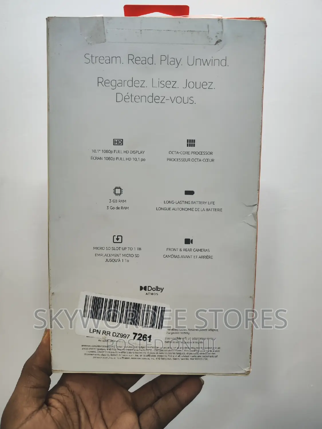 New Amazon Fire HD 10 (2021) 32 GB Black