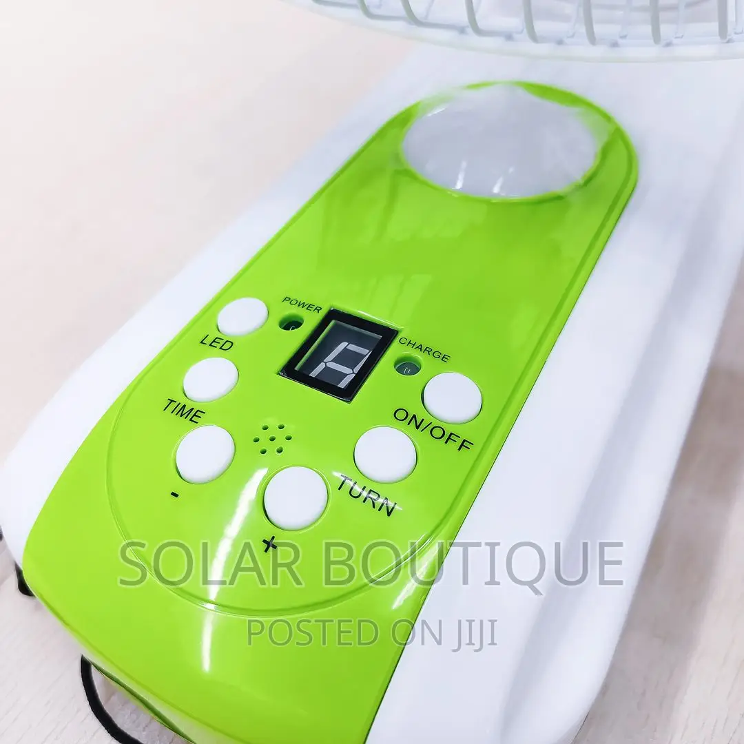 Solar Rechargeable Wall Fan