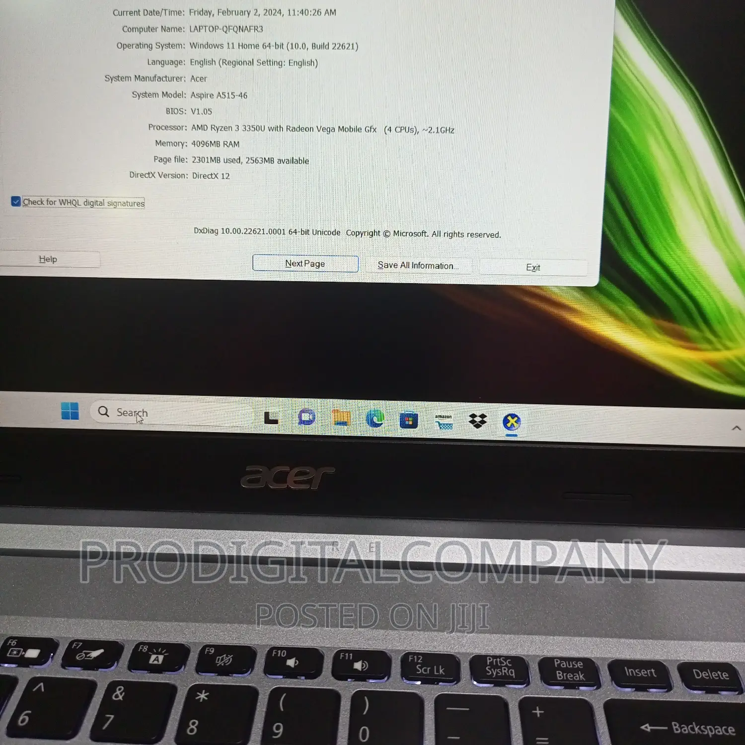 Laptop Acer Aspire A515 51 4GB AMD Ryzen 3 SSD 1T