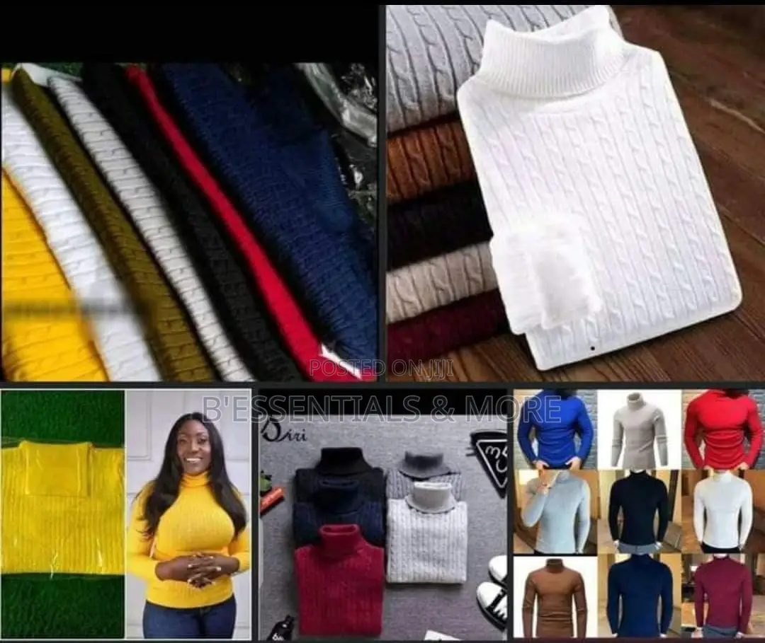 Unisex Imported Turtle Neck