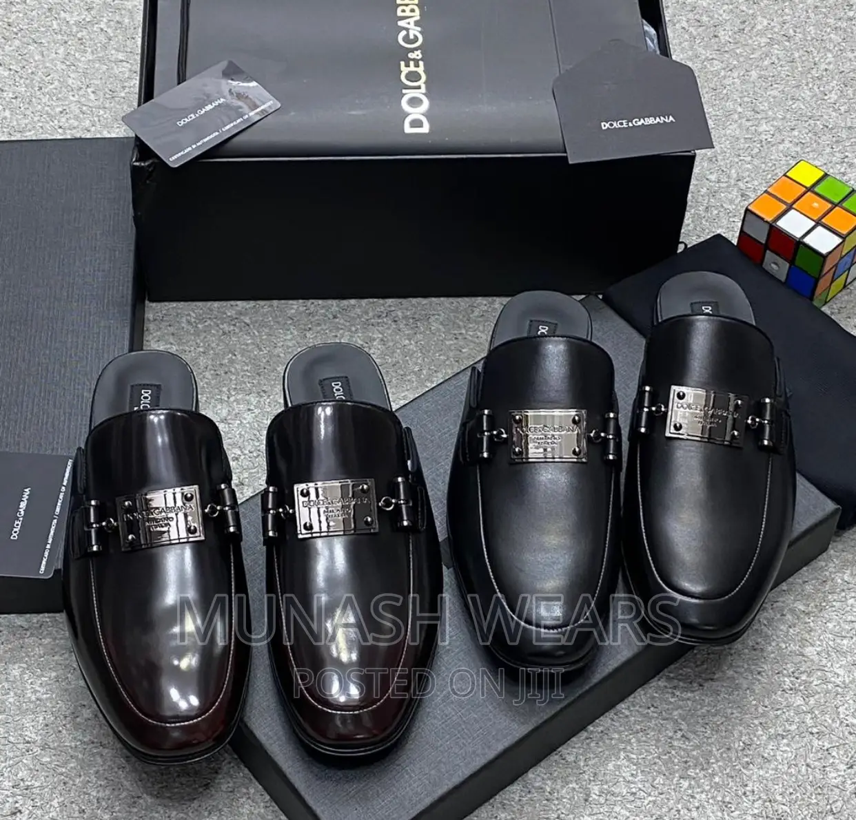 Luxury Dolce GABANNA Half Shoe