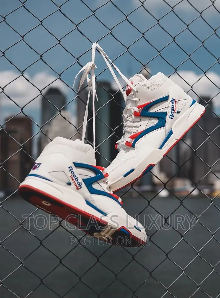 Reebok Pump Omni Zone Chalk/Vector Blue/Vector Red