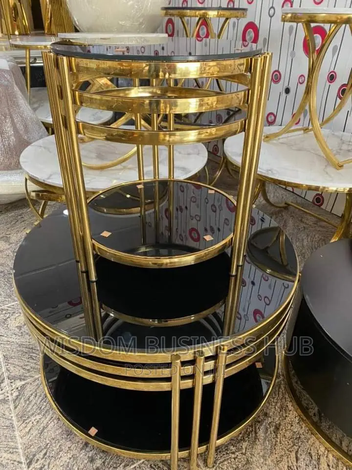 Center Table With Side Stool